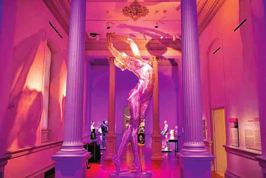 14 SOCIAL Ackermann in new shock departure at top of men s fashion Marco Cochrane s Truth is Beauty sculpture features in the No Spectators: The Art of Burning Man exhibition at the Renwick Gallery