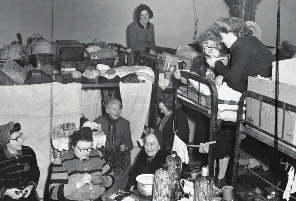 Cramped living quarters sick, in other words, the most vulnerable among the population. (An interesting contrast to Germany s treatment of its most vulnerable during the war.