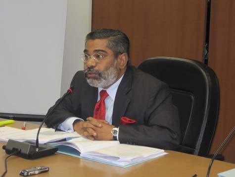 Dato M. Ramachelvam, Keynote Speaker for the Roundtable and Chairman of the Malaysian Bar Council Law Reform and Special Areas Committee Mr.
