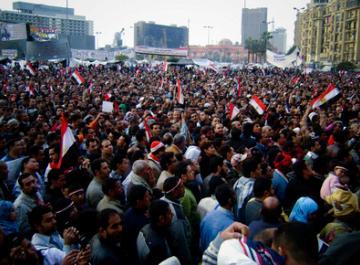 Following the uprising in Tunisia, cries for human dignity were soon being heard loud and clear in the streets of Egypt.