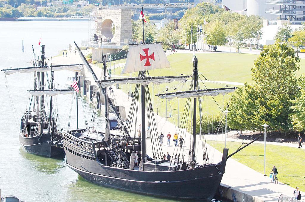 , and will be open to tours Friday through Tuesday before setting sail early Wednesday.