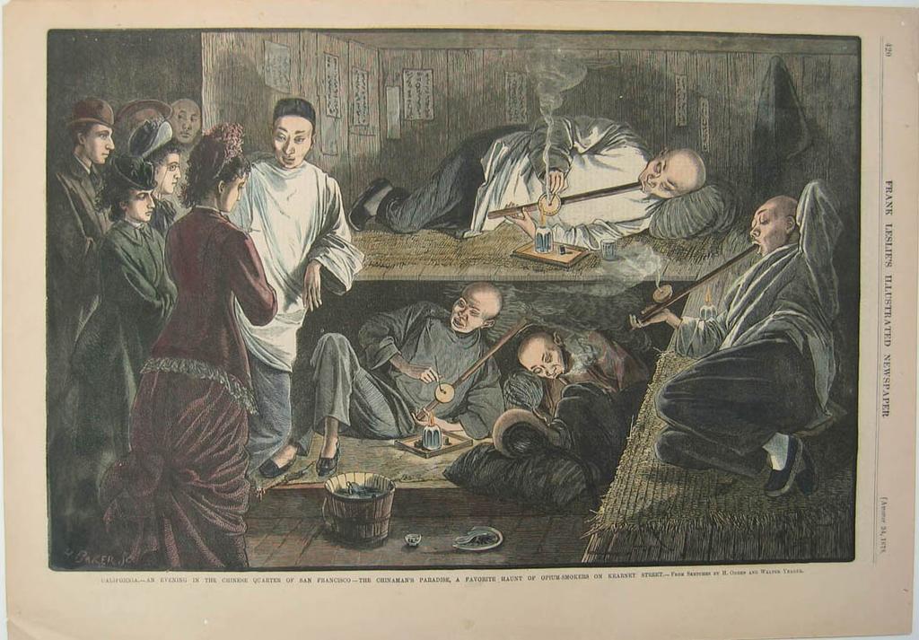 Opium War Starting in the late 1700s the British decided to try and swing the balance of trade in their favor by smuggling opium into