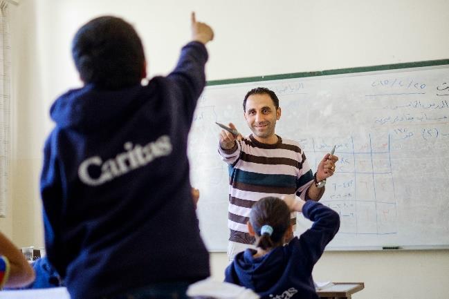 Caritas Lebanon Education Project For the third year, Caritas Lebanon is providing quality education and holistic support services to vulnerable children and their families, enabling students to