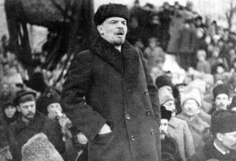 The Bolsheviks lead by Vladimir
