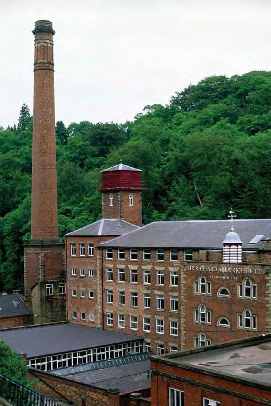 P L A C A R D I Industrial Revolution Masson Mills was a water-powered textile mill built by Richard Arkwright in 1783 in England.