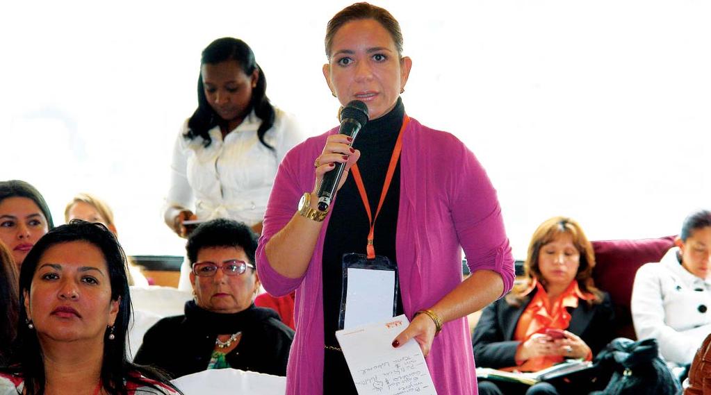 National Summit of Women Elected in Colombia organized by the Ministry of