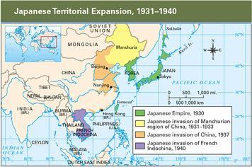 The Japanese military began to increase its power and to play a greater role in politics. Japan s growing militarism was combined with an extreme form of nationalism.