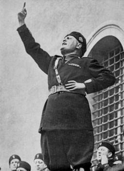 Mussolini Created a Cult of Personality Not a tall man, at 5 ft 6 inches, he arranged for photo