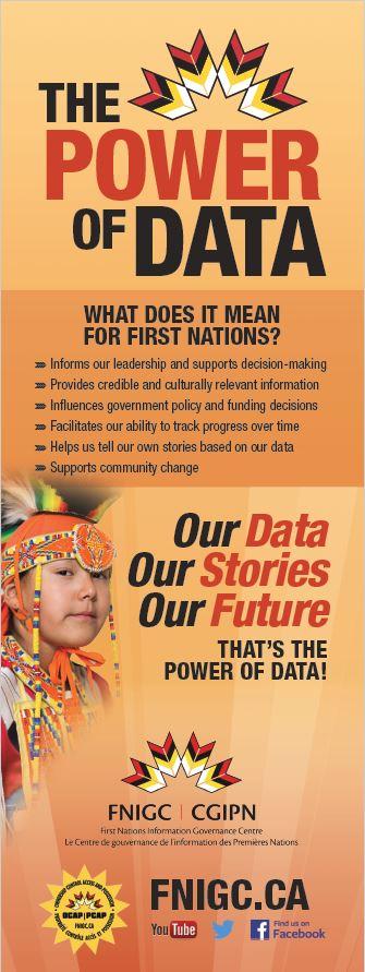 The Power of Data FNIGC recognizes that quality information - information that is collected by First Nations people for First Nations people - has