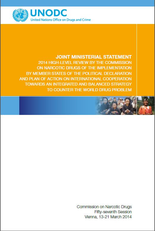 PROCESS FROM 2009 ONWARDS 2009 POLITICAL DECLARATION AND PLAN OF ACTION MID TERM REVIEW OF PROGRESS MADE BY MEMBER STATES SINCE 2009 11 MARCH 2014 SCIENTIFIC CONSULTATION involving leading scientists