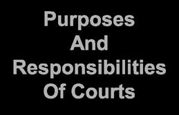 Purposes And Responsibilities Of Courts Visioning and Strategic Planning Human