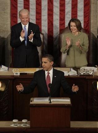 State of the Union Speech Every January the President speaks