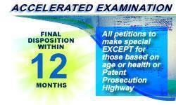 Accelerated Examination Petition-based program aiming to provide final disposition