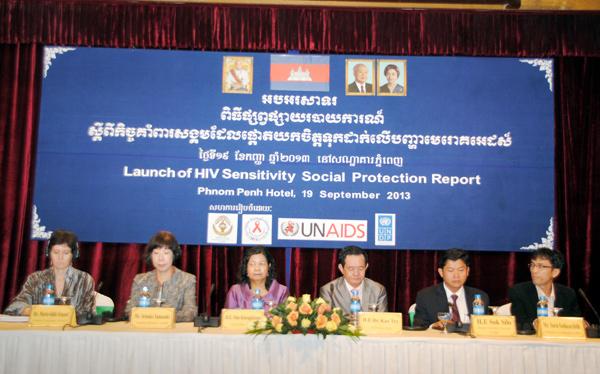 Cambodia Commits to Increasing the HIV-Sensitivity of Its Social Protection 20, 2013 The National AIDS Authority and the Council for Agricultural and Rural Development have jointly launched yesterday