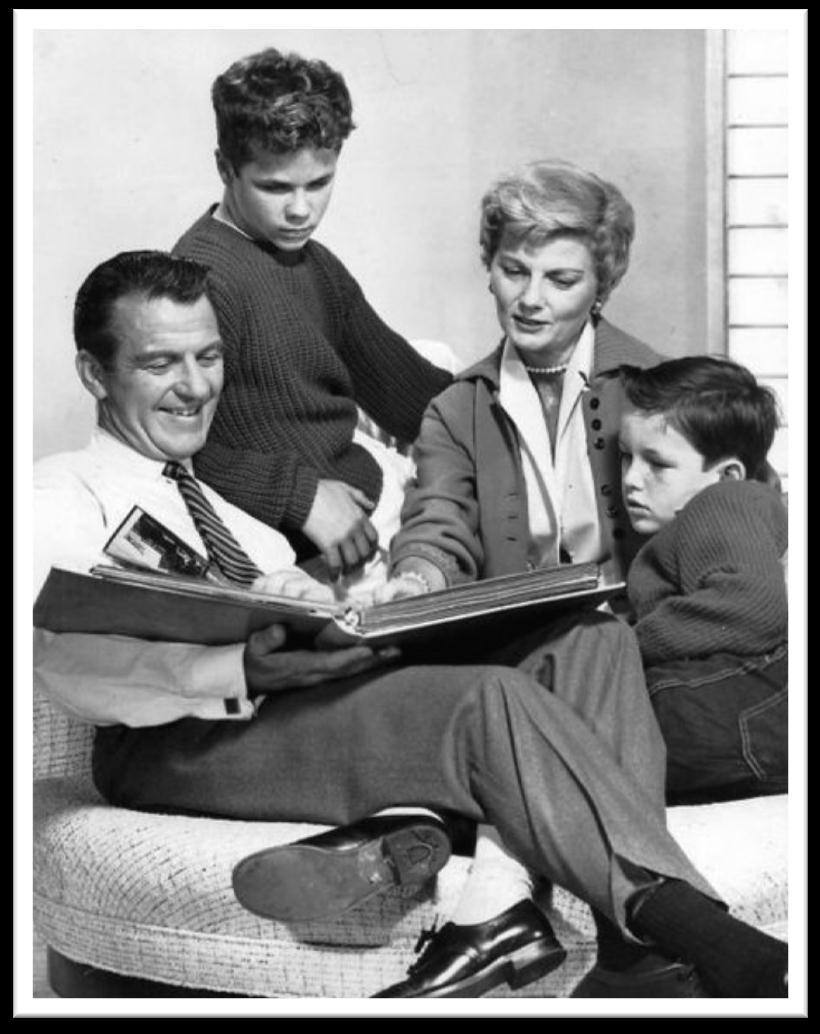 Media portrayals of gender A photo of the Cleaver family