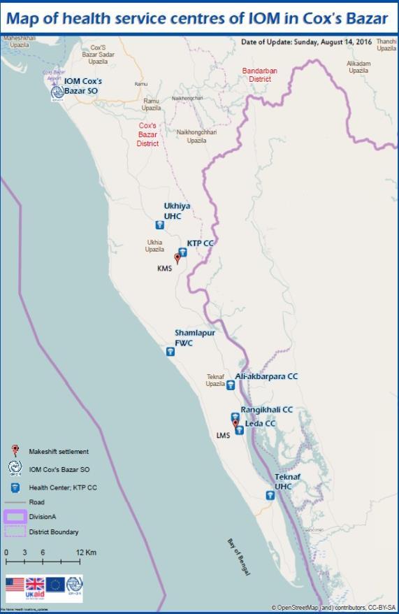 Bangladesh-Myanmar Migration Crisis Situation Report 5 January 28 February, 2017 Location NFI Kits Blankets Shamlapur 1,678 3,469 Kutupalong Settlement 1,659 7,669 Leda Settlement 3,389 2,057 Total