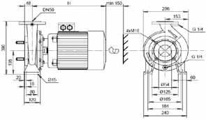 END-SUCTION PUMPS - AS, KN and KM AS-H ASP-H Hz Hz Motor V KH- E NE KH- C NE KH- E NE Motor -V(-V) KH- E NE KH- C NE KH- E NE P N [kw] I N [A] [kg] H [mm] 7,9,, 7,,7 9 P N [kw] I N [A] [kg] H [mm]