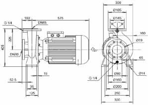 END-SUCTION PUMPS - AS, KN and KM KN-/ KNP-/ Hz Hz Motor V KH- C N KH- E N KZ- E N KZ- F N KZ-A H N Motor -V(-V) KH- C N KH- E N KZ- E N KZ- F N KZ-A H N P N [kw] I N [A] [kg] H [mm],, 97 7 7,,7 7,,9
