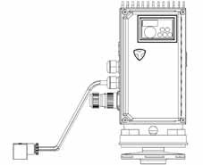 motor unit, no piping or electrical work is required, as there is no need to detach the pump housing, and the power supply is connected using a quick connection plug.