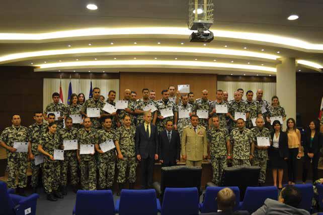 MIDDLE EAST AND NORTH AFRICA the Lebanese training centre for reinforcing airport security and organize regional events in the field of passport and identity fraud.