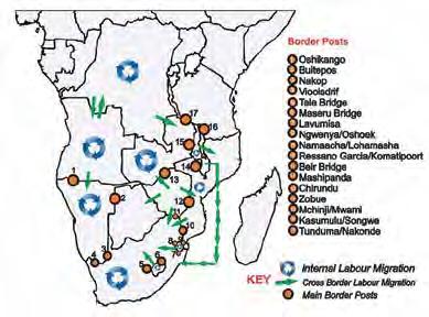 Great Lakes region, as well as labour migration trends in Southern Africa.