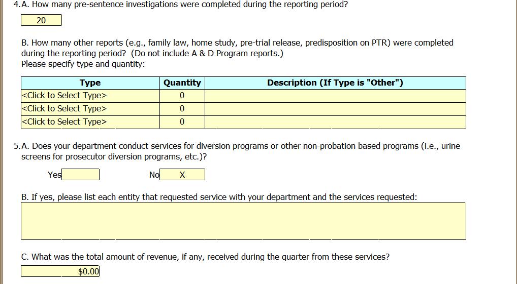 Standard 4.2. An important part of the workload measures formula is the number of high, medium, low and administrative supervisions each probation department handles.