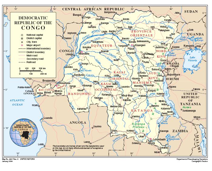 Map Dungu Bunia