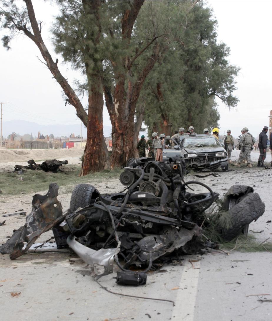 army command within the city of Jalalabad, the center of Nangarhar province. It resulted in the destruction of two enemy military vehicles.