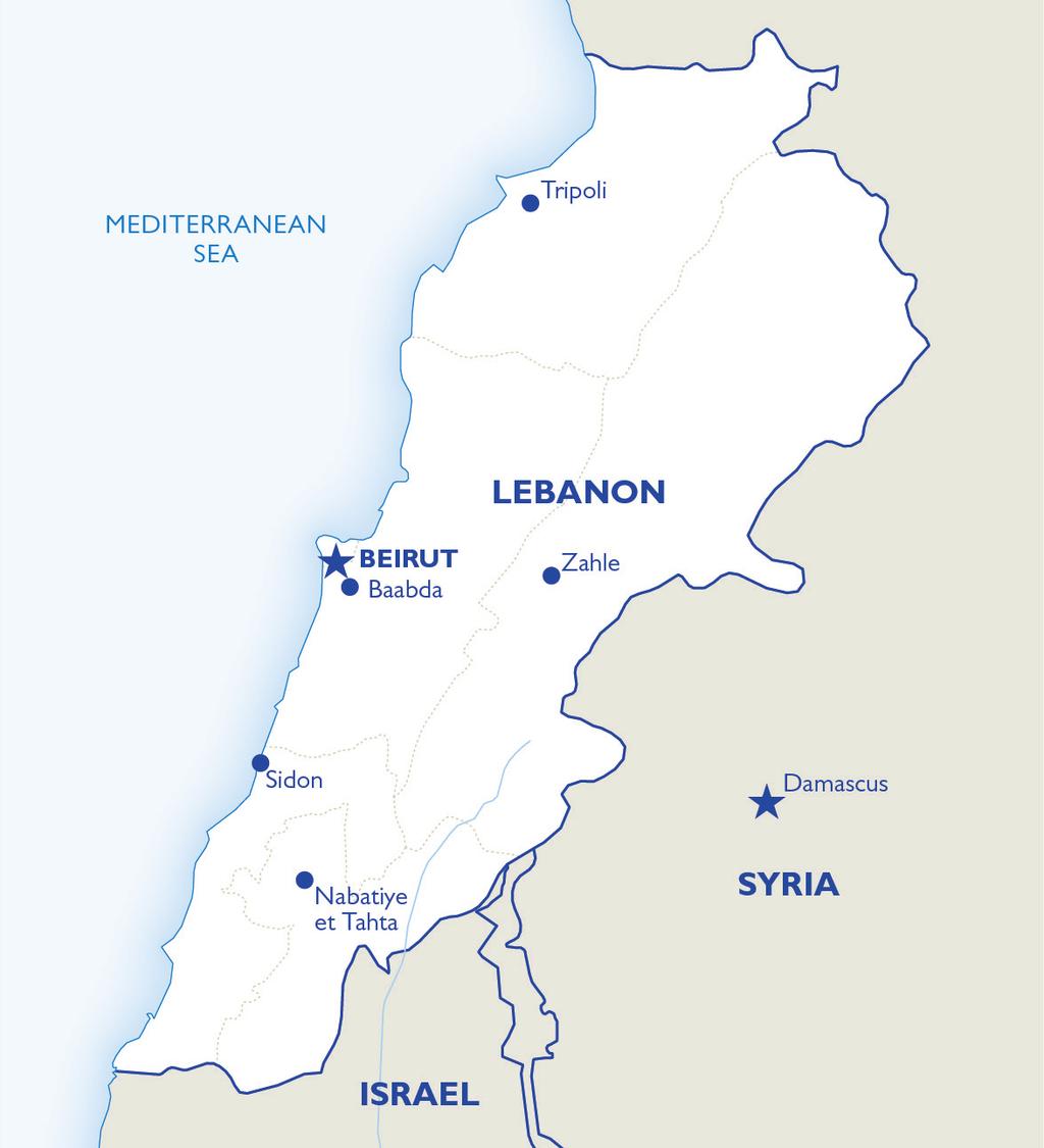 IOM RESPONSE FROM WITHIN LEBANON 2017 INTER PRESENCE 15 91 36,045,600 $ 5,656,063 $ In 2017, IOM Lebanon provided assistance to 69,170 displaced Syrians, Lebanese returnees and other vulnerable