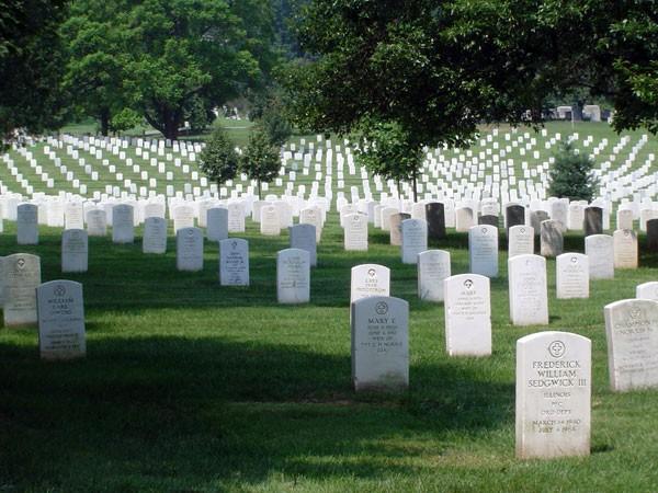 Arlington National Ceetery contains veterans fro all the nation s wars, fro the Aerican Revolution through the Persian Gulf War, as well as presidents, chief justices, and astronauts.