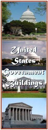 Cut out the United States Governent Buildings, States and Meorials in two strips and glue one onto each flap of the outside of the folder you have just created