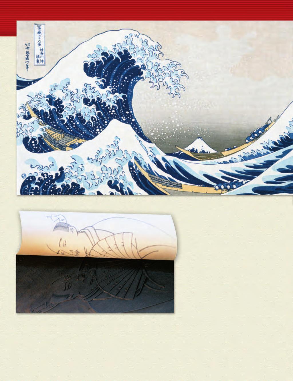 Page 2 of 2 Under the Wave off Kanagawa Katsushika Hokusai was one of the most famous of all Japanese printmakers.