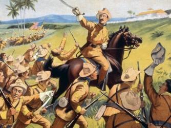 1898 On April 24 1898, Spain declared war on the United States, followed by a U.S. Declaration of War on Spain the 25th.