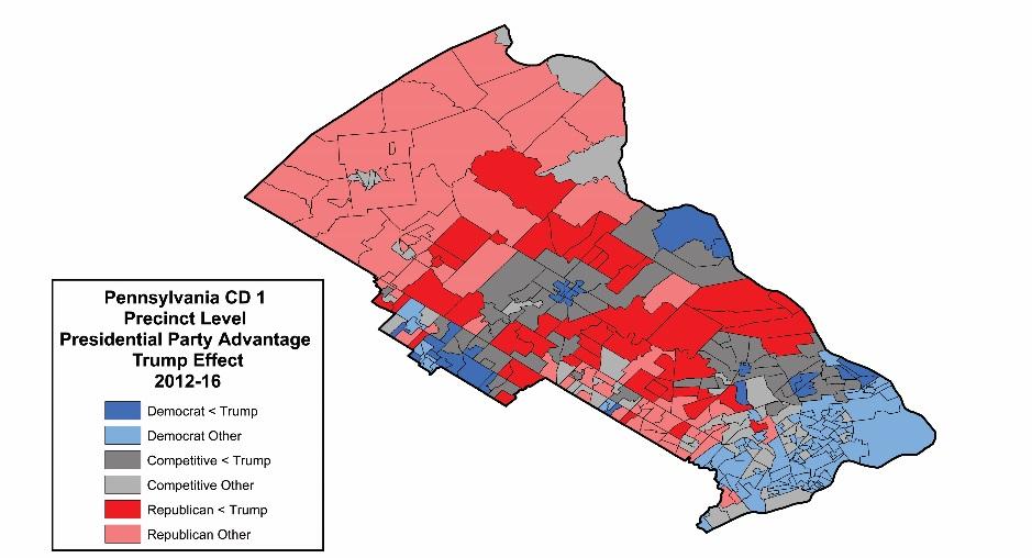 Monmouth University Polling Institute 06/04/18 This suburban Philadelphia district is exactly the type of place where ocrats need to do well if they are going to take control of the House.