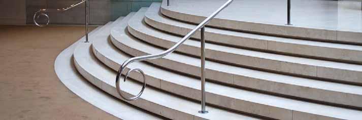 allas T seamless handrail