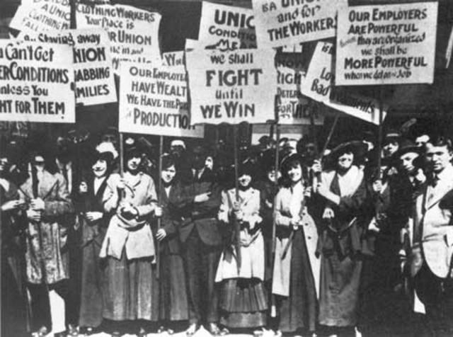 Labor unions An organization of workers formed to advance its members interests, and to promote