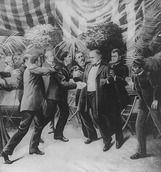 McKinley s Assassination -6 September 1901 Buffalo, NY -McKinley on tour giving speeches -Leon