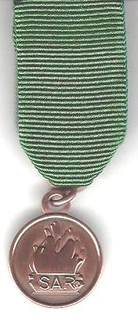 Authorized by SAR in 2013, this medal celebrates the 125th anniversary of the NSSAR, and only a member who was a dues-paying member between January 1, 2014 and December 31, 2014 may wear it.