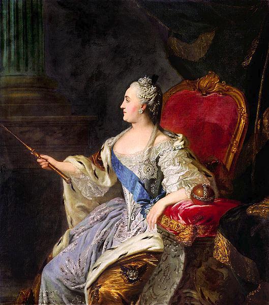 Catherine the Great 1729-96 Long reign Golden Age of Russian Aristocracy