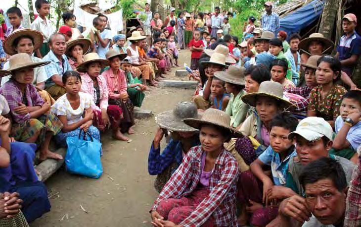 International Federation of Red Cross and Red Crescent Societies Case study 3: An intersection between conflict and disaster: Myanmar The context 75 Responsibility within the Global Protection