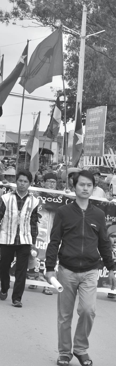 4. Karenni Armed Organisations and National Peace The 21 st Century Panglong Conference Protest in Loikaw against government handling of killing of civilian and 3 KNPP soldiers by the Tatmadaw (KT)