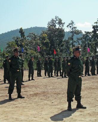 consider three ethnic armed organisations to be politically-oriented in society today: the KNPP, KNPLF and KNLP. These are also the three largest organisations in military outreach.