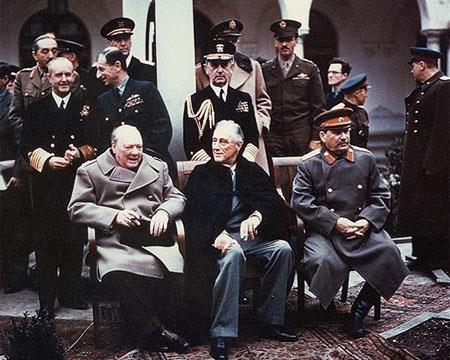 Before the End of WWII Yalta Conference February 1945, Great