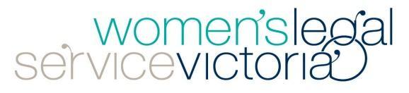 SUMMARY OF RECOMMENDATIONS ROYAL COMMISSION INTO FAMILY VIOLENCE SUBMISSION 1 IMPROVING THE FAMILY VIOLENCE LEGAL SYSTEM High level recommendations Governance 1.