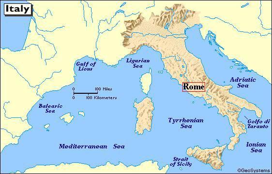 Geography Physical environment and how it may influence an economy and culture. T he early civilization, known as Ancient Rome, began in present-day Italy.