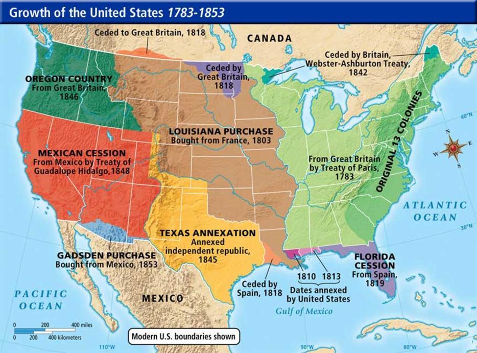 Westward Expansion By the early 1800s many of the states on the East Coast had been developed and some Americans were moving out West to land that was undeveloped or even unexplored.