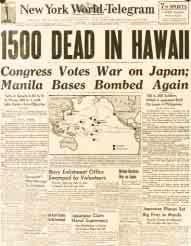 Three days later, Germany and Italy declared war on the United States, and Congress replied with its own declaration of war. The Japanese quickly took advantage of American unreadiness.