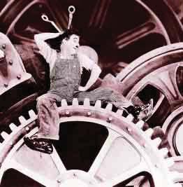 Film: Modern Times Mechanization probably made some people uneasy. The comedian Charlie Chaplin viewed mechanization as a development that dehumanized people and their world.