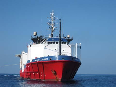 2011 2012 Meld. St. 7 (2011 2012) Report to the Storting (white paper) 121 Figure 12.3 The seismic vessel Harrier Explorer.