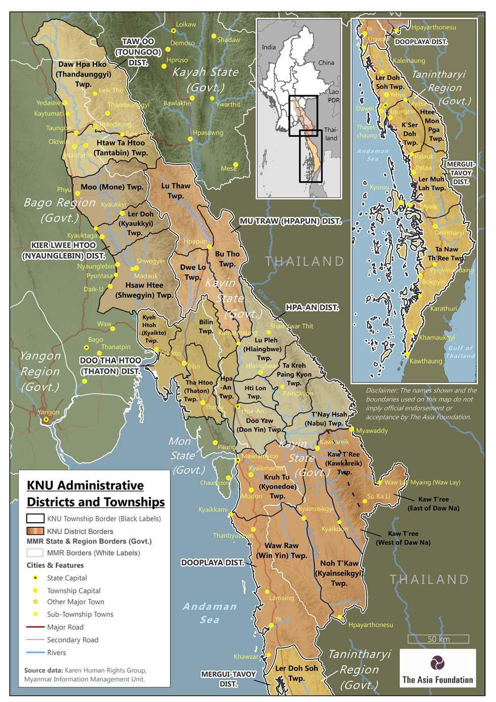 Map 2: Karen National